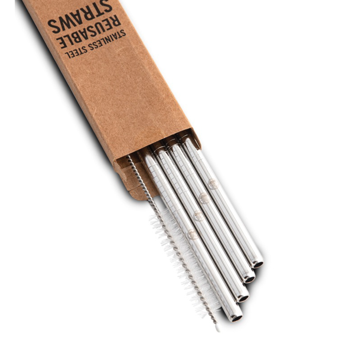 Pailles en Inox - 24 Bottles