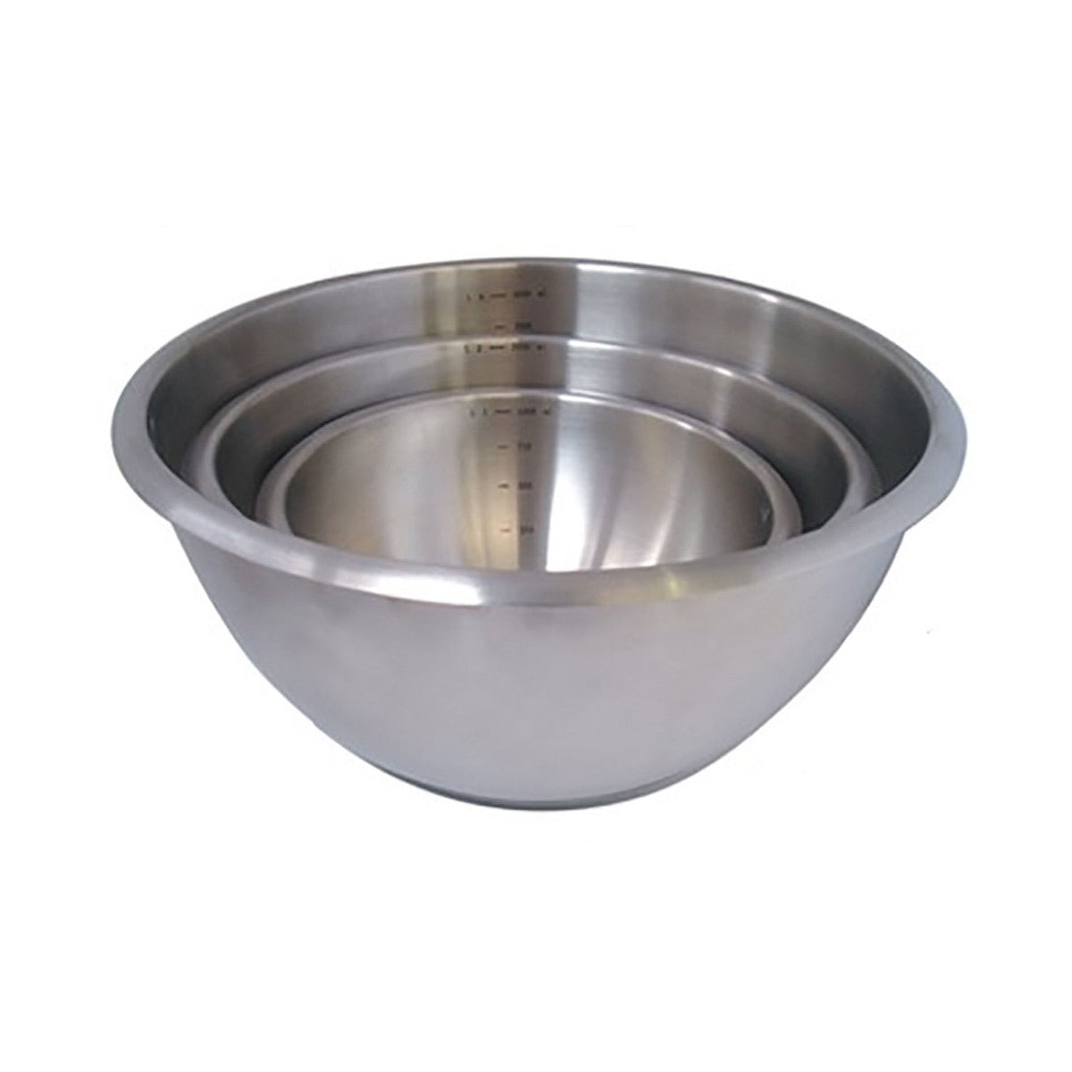 Bassine « Cul-de-Poule » Inox (fond silicone) - De Buyer