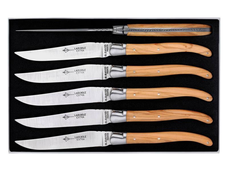 Coffret 6 Couteaux de Table - Laguiole G. DAVID
